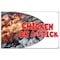 Signmission Chicken On A Stick Banner Concession Stand Food Truck Single Sided B-60 Chicken On A Stick19 - alternate 1